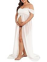 Algopix Similar Product 3 - Maternity Dress for Photoshoot Off