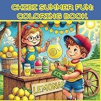 Algopix Similar Product 5 - chibi summer fun coloring book