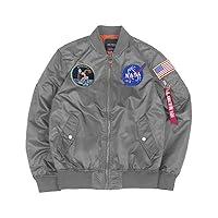 Algopix Similar Product 12 - CORIRESHA Mens Apollo NASA Patches Slim