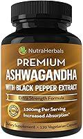 Algopix Similar Product 2 - NUTRAHERBALS Ashwagandha Supplement