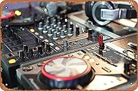 Algopix Similar Product 19 - Muecddoa Metal Tin Sign 8x12 Inch  DJ