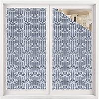 Algopix Similar Product 18 - Geometric Matte Privacy Window Film