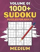 Algopix Similar Product 3 - 1000 Sudoku Puzzles For Adults Medium