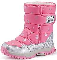 Algopix Similar Product 10 - DADAWEN Girls Boys Snow Boots Winter