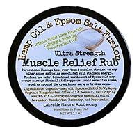 Algopix Similar Product 5 - 2 Jars HempEpsom Fusion Epsom Salt