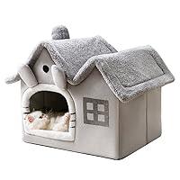 Algopix Similar Product 7 - Luxury Double Roof Indoor Dog House Cat