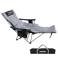 Algopix Similar Product 2 - POEPORE Reclining Camping Chair with
