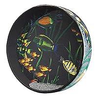 Algopix Similar Product 13 - Remo Ocean Drum - Fish Graphic, 12"