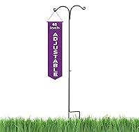 Algopix Similar Product 1 - Ashman Black Shepherd Hook 65 Inch 1