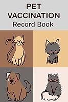 Algopix Similar Product 3 - Pet Vaccination Record Book Easy