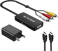 Algopix Similar Product 11 - DigitPro RCA to HDMI Converter AV to