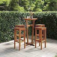 Algopix Similar Product 14 - YUHIHQYD Bar Stools 4 pcsDecorative