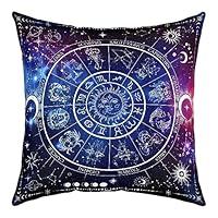 Algopix Similar Product 7 - Twelve Constellations Throw Pillow