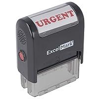 Algopix Similar Product 3 - Urgent Self Inking Rubber Stamp  Red
