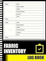 Algopix Similar Product 12 - Fabric Inventory Log Book Fabric