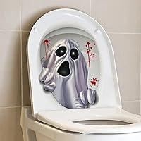 Algopix Similar Product 16 - Halloween Toilet Seat Sticker3D