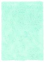 Algopix Similar Product 14 - Linon Faux Sheepskin Blue 3 x 5