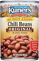 Algopix Similar Product 15 - Kuners Bean Chili No Salt, 15 oz