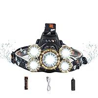 Algopix Similar Product 7 - COSOOS Rechargeable Headlamp