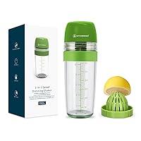 Algopix Similar Product 5 - 2 in 1 Salad Dressing Shaker Container