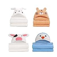 Algopix Similar Product 1 - WODHOY Kids Hooded Bath Towel 50 x