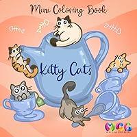 Algopix Similar Product 7 - Mini Coloring Book Kitty Cats Say