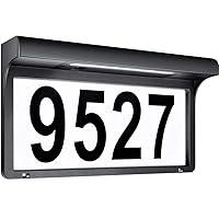 Algopix Similar Product 5 - LeiDrail House Numbers Solar Powered