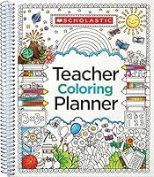 Algopix Similar Product 1 - Teacher Coloring Planner