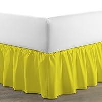 Algopix Similar Product 17 - Upluxius Dust Ruffle for Queen Size Bed