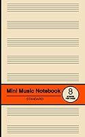 Algopix Similar Product 19 - Mini Music Notebook Standard Blank