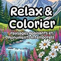 Algopix Similar Product 11 - Relax  Colorier Paysages Apaisants et