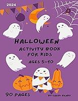 Algopix Similar Product 12 - HALLOWEEN ACTIVITY BOOK 90 pages of