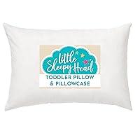 Algopix Similar Product 5 - Little Sleepy Head Toddler Pillow with