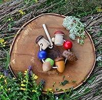 Algopix Similar Product 13 - Wooden lacing toy forest wealth 