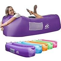Algopix Similar Product 19 - WEKAPO Inflatable Lounger Air Sofa