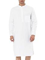 Algopix Similar Product 8 - Lars Amadeus Mens Nightshirt Sleep