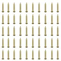 Algopix Similar Product 5 - RZDEAL Round Head Brass Nails for