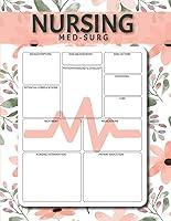 Algopix Similar Product 15 - Nursing MedSurg Notebook A Blank