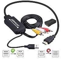 Algopix Similar Product 14 - HDMI to RCA Converter HDMI to RCA