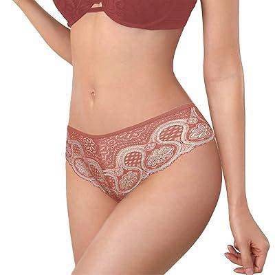 Best Deal for Lace Underwear For Womens Cotton Bikini Panties Soft