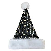 Algopix Similar Product 8 - Christmas Santa Hat With White Brim For