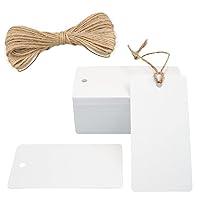 Algopix Similar Product 18 - G2PLUS 100PCS Blank Gift Tags35 x