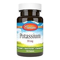 Algopix Similar Product 8 - Carlson  Potassium 99 mg Promotes