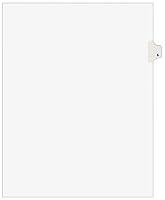 Algopix Similar Product 13 - Avery Style Individually Numbered Tabs