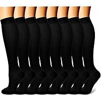 Algopix Similar Product 10 - CHARMKING Compression Socks for Women 