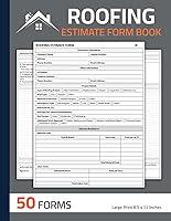 Algopix Similar Product 17 - Roofing Estimate Form Book Roofing