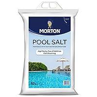 Algopix Similar Product 15 - Morton Salt, 40 lb 3460 Pool Salt, White