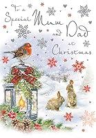 Algopix Similar Product 13 - Piccadilly Greetings Christmas Card Mum