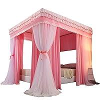 Algopix Similar Product 20 - MISSVNINE Bed Canopy Dustproof Mosquito