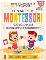 Algopix Similar Product 16 - Libro Preescolar con Mtodo MONTESSORI